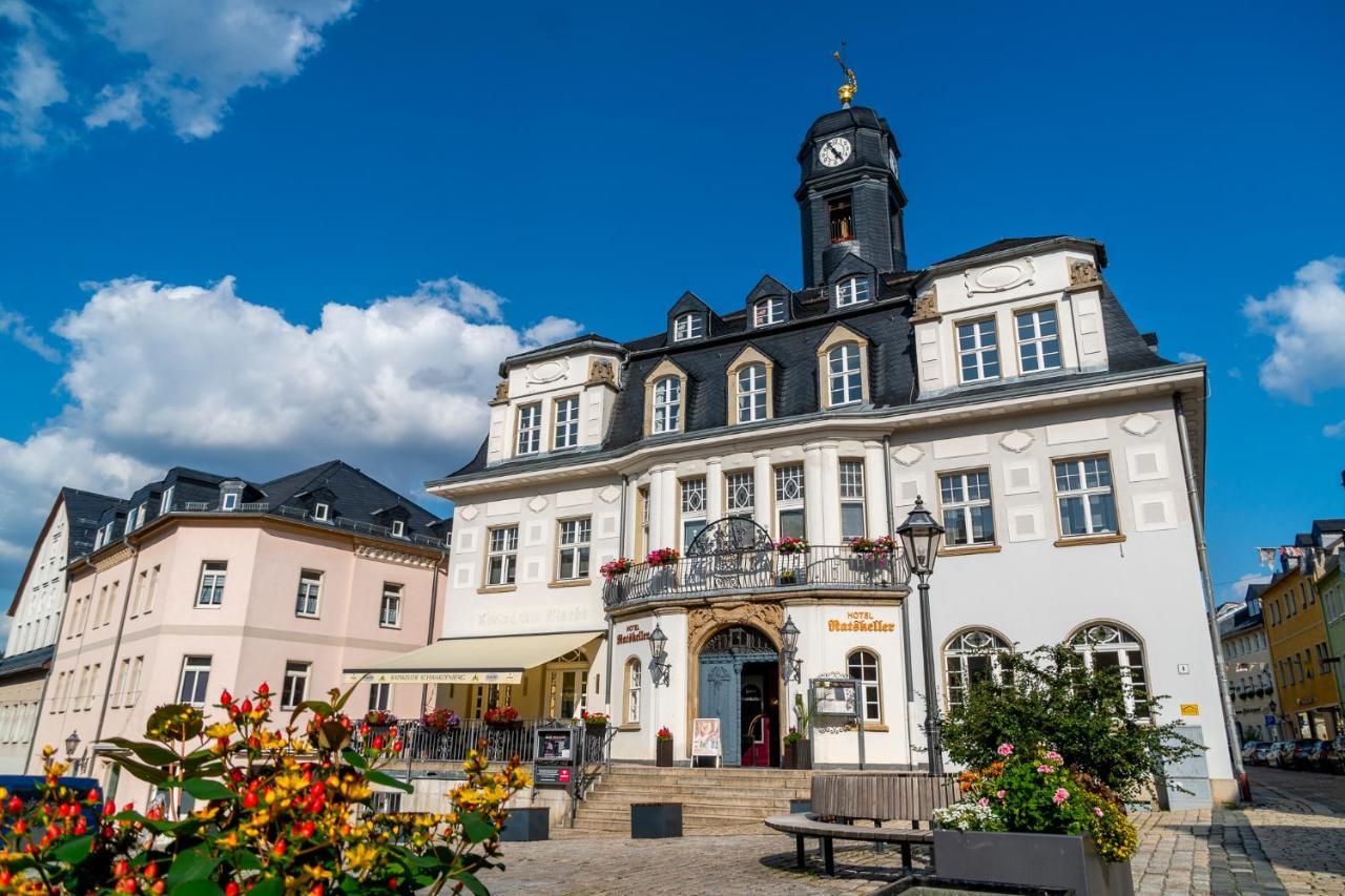 Hotel Ratskeller Schwarzenberg New Translation Exteriér fotografie